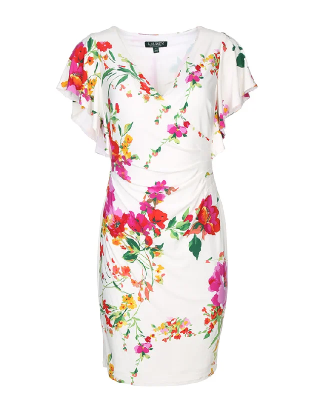 Ralph Lauren Summer Floral Dress Stretch