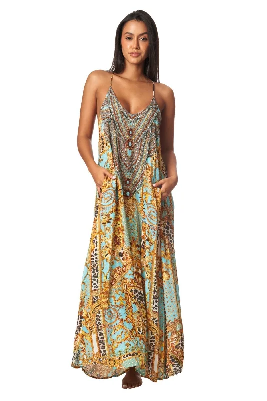 Future Eden Racerback Maxi Dress for Resort or Cruise