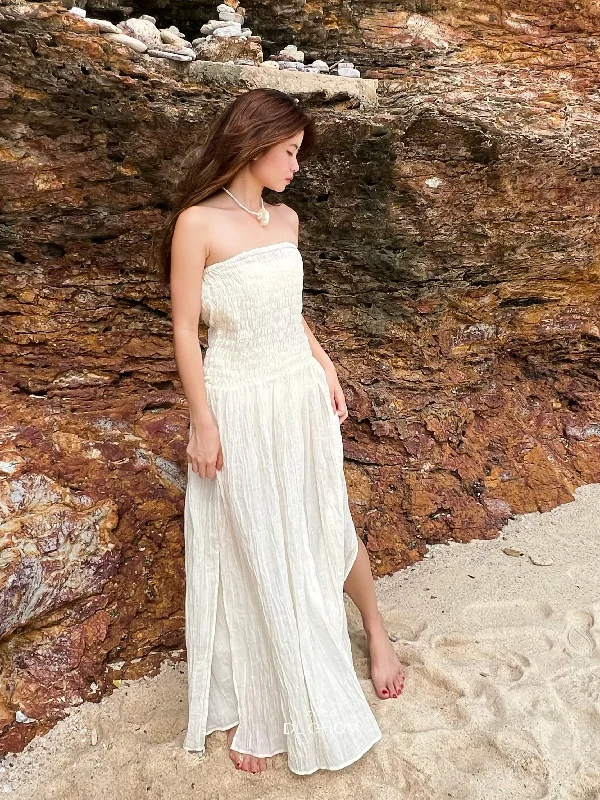 Sundance Cotton Smocked Maxi Dress