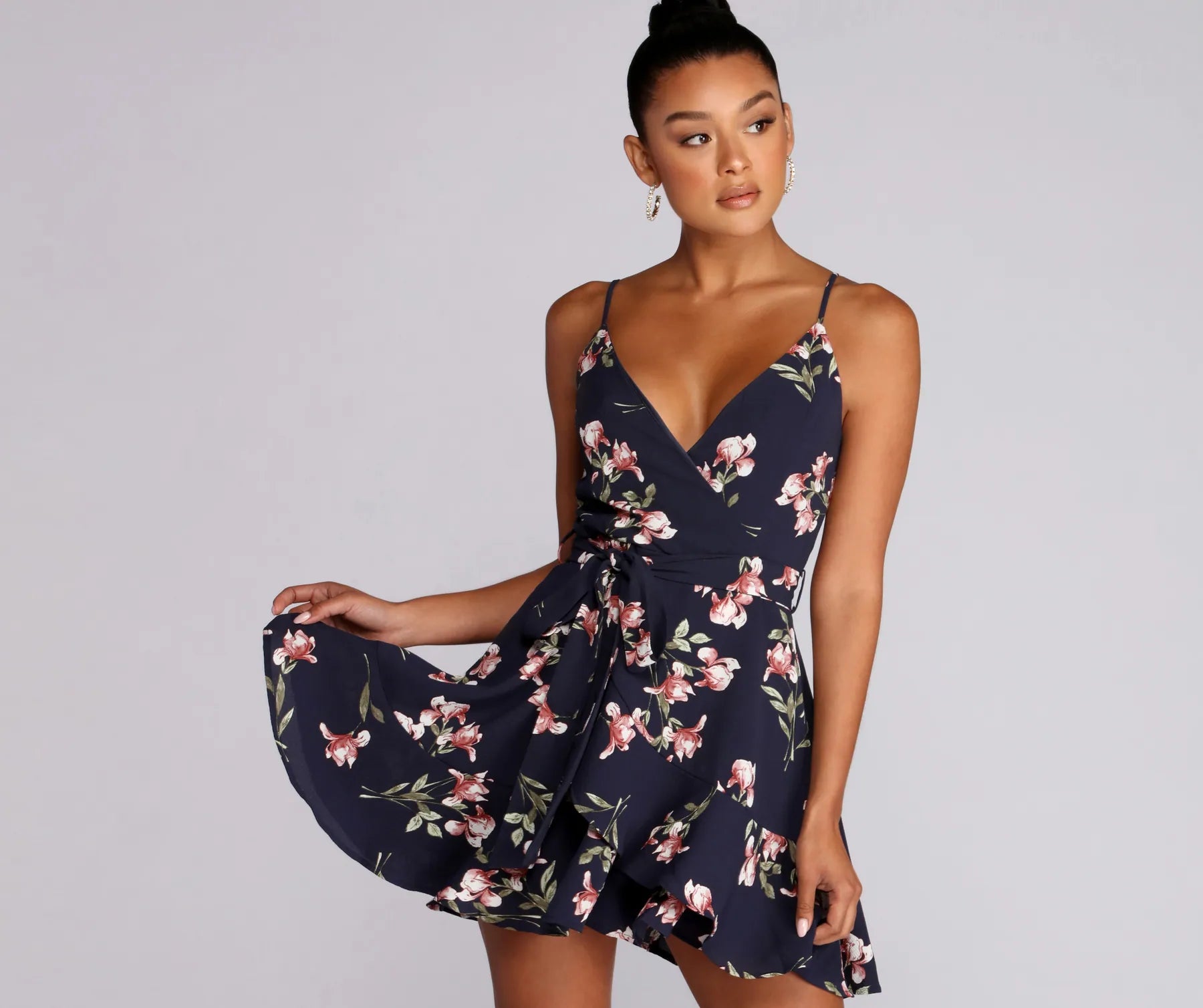 Plant One On Floral Skater Dress