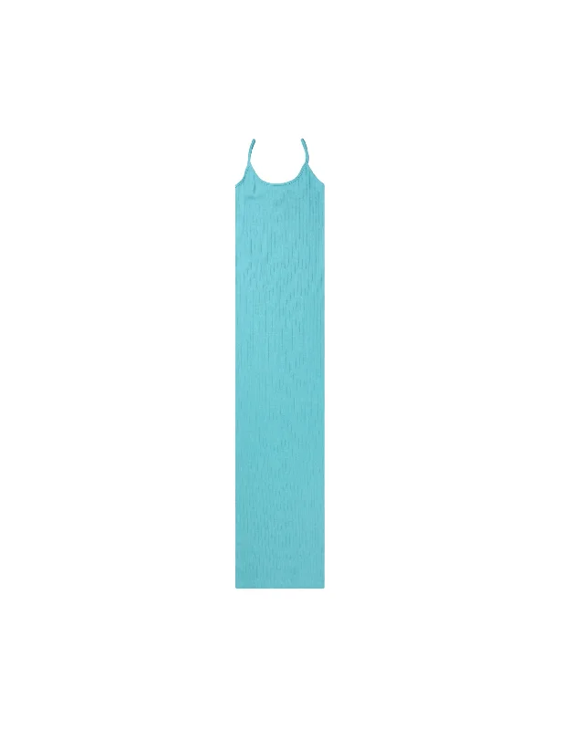 NPS Strap Dress Solid Colour, Turquoise