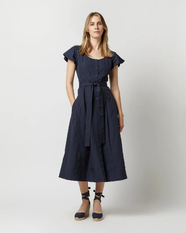 Rhea Dress in Midnight