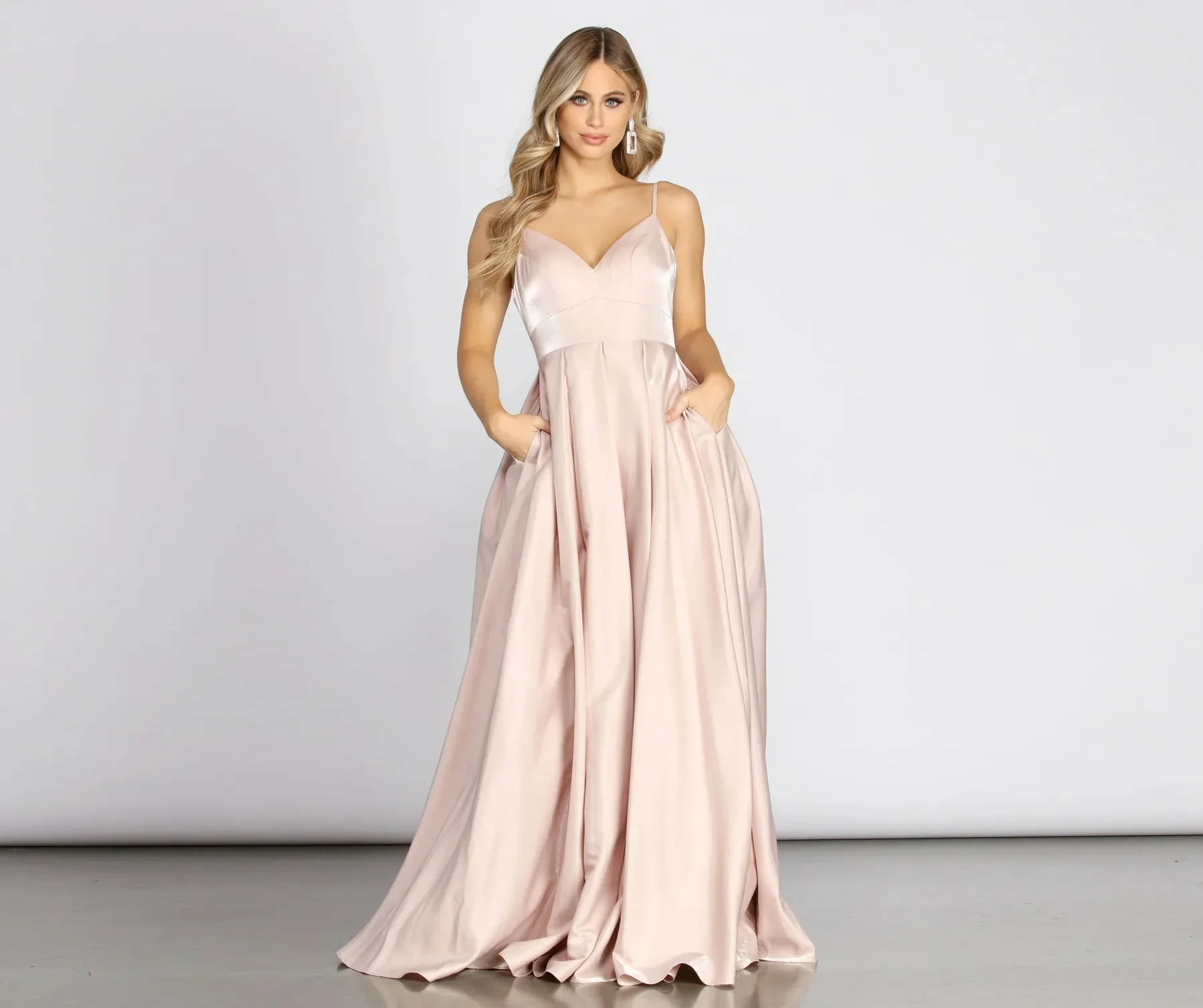 Jolie Formal Lace Up Gown 